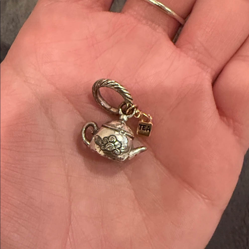 Brighton Charm Bundle — Pumpkin, Star & Teapot‑Style Charms (3‑Piece Set) - Picture 4 of 5